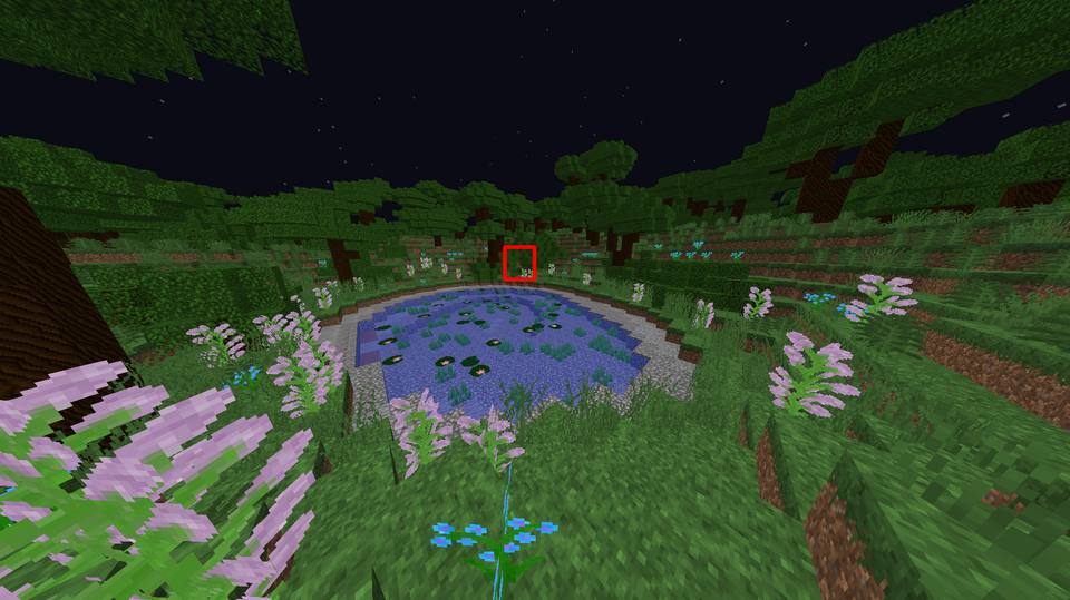 Image 8 — Entrée de la grotte aux champignons près de la mare, au nord de Ryliath.